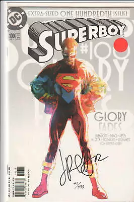 Buy Superboy #100 Signed By Jimmy Palmiotti NM+ COA Dynamic Forces 43/499 • 39.52£
