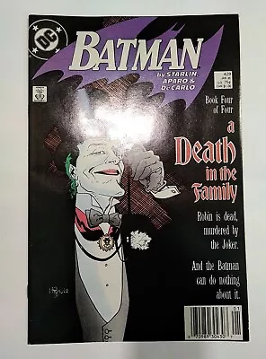 Buy Batman 429 Newsstand Death In The Family Part 4 VF/NM 9.0/9.2 • 16.09£