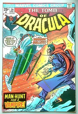 Buy Tomb Of Dracula #20 ~ MARVEL 1974 ~ DR. SUN Wolfman & Colan VF • 23.98£