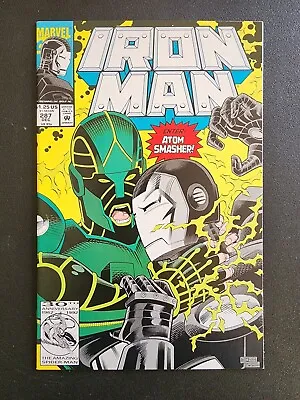 Buy Marvel Comics The Invincible Iron Man #287 December 1992 Kev Hopgood Art • 2.40£