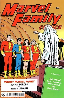 Buy Marvel Family #1 Facsimile Edition 2022 1st Appearance Black Adam 1945 Shazam DC • 2.86£