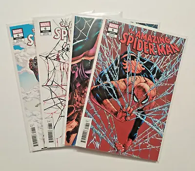 Buy AMAZING SPIDER-MAN #6 (LGY #900) 4 VARIANT COVER Set Marvel Comic Lot NEW NM • 23.89£
