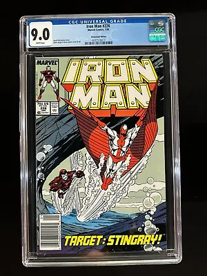 Buy Iron Man #226 CGC 9.0 (1988) - Newsstand Edition - Stingray • 39.52£