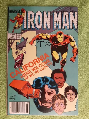 Buy IRON MAN #184 NM : NEWSSTAND Canadian Price Variant : RD6284 • 31.46£