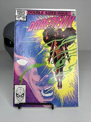 Buy Daredevil 190 Resurrection Of Elektra, Miller Story & Cover Fine Ninja Story • 3.95£