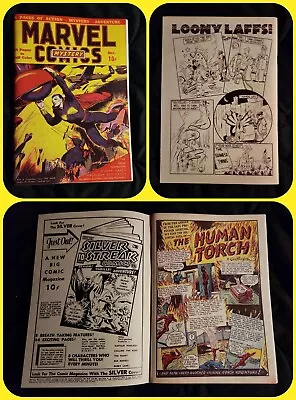 Buy Marvel Mystery Comics # 2  Classic Comic Book Photocopy  • 39.92£