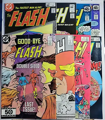 Buy The Flash Lot #271 272 317 318 322 333 344 350 Comics DC 1979 1985 • 18.17£