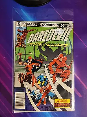Buy Daredevil #174 Vol. 1 Mid Grade 1st App Newsstand Marvel Comic Book Cm40-42 • 14.81£