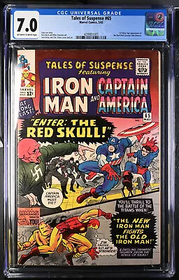 Buy Tales Of Suspense 65 CGC 7.0 - First Silver Age Red Skull • 219.87£