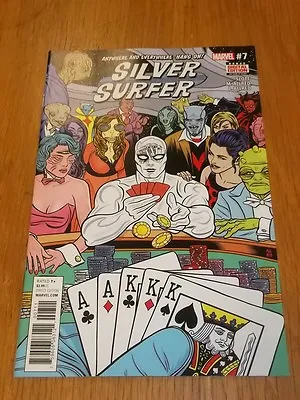 Buy Silver Surfer #7 Marvel Comics December 2016 Nm (9.4) • 3.99£