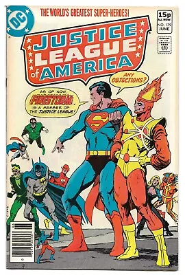 Buy Justice League Of America #179 : VF+ :  The Siren Song Of The Satin Satan  • 2.95£