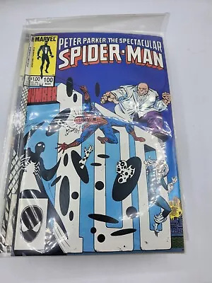 Buy Spectacular Spider-Man #100 (1985) -2nd  Spot Cover , Black Cat Appearance 👀 • 17.39£