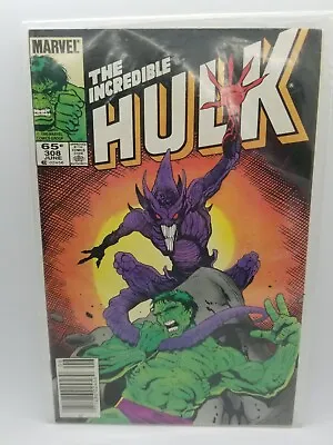 Buy Vintage Marvel Comics The Incredible Hulk  #308 (1) • 10.25£