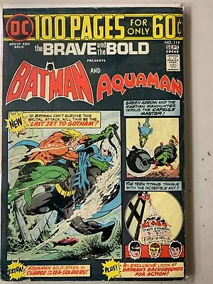 Buy Brave And The Bold #114 5.0 (1974) • 9.53£