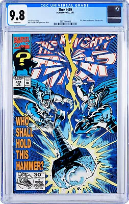 Buy Thor #459 (CGC 9.8) 1st Thunderstrike (1993) NM/Mint • 75.11£