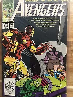 Buy Avengers, Vol. 1 #326 - Marvel Comics (Nov’90)  - Wind From The East • 1.95£