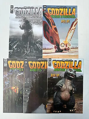 Buy GODZILLA Monsters And Protectors 1 2 3 4 5 1-5 Complete Set IDW 2021 All Cover B • 60£