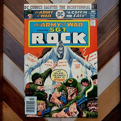 Buy OUR ARMY AT WAR #294 VF (DC 1976) Joe Kubert SGT ROCK WWII + Suoerman Ads + PSAs • 12.61£