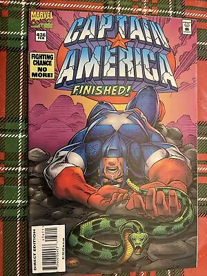 Buy Captain America #436 Fighting Chance No More! :) • 2.40£
