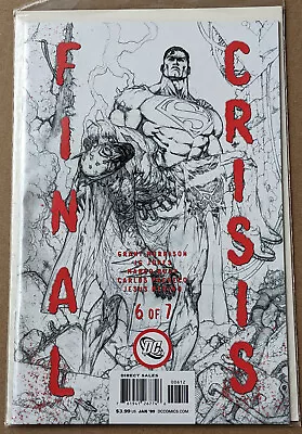 Buy Final Crisis 6 Of 7 DC Comics Variant Cover • 5£