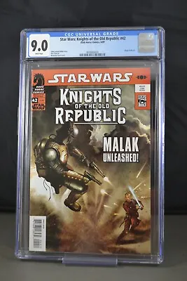 Buy Star Wars Knights Of The Old Republic #42 Dark Horse 6/09 CGC 9.0 - 062822JECRM • 188.02£