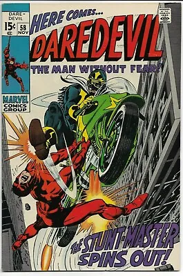 Buy Daredevil #58 F/VF 7.0 • 18.99£