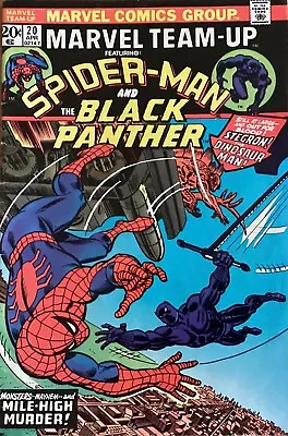 Buy Marvel Team-up #20 Spider-man & Black Panther April 74 • 23.99£