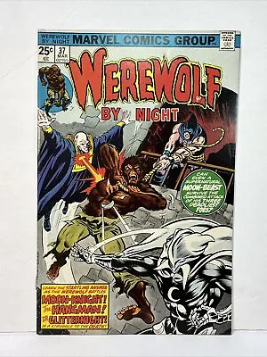 Buy Werewolf By Night #37 1976 Marvel Comics 3rd App Moon Knight VF/NM 9.0 • 71.95£