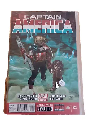 Buy Captain America (Vol 7) #2 - 2013 - Remender & Romita Jr • 2.50£