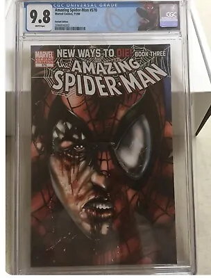Buy Amazing Spider-Man #570–CGC 9.8–White Pages—Variant Edition • 102.49£