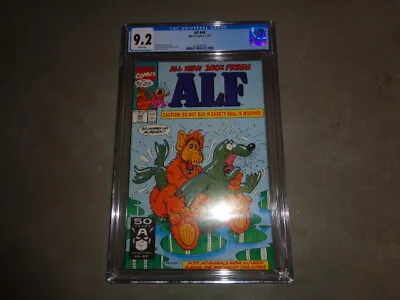 Buy ALF (1988) #48 CGC 9.2 Blue Label White Pages Risqué Controversial Seal Cover • 1,027.38£