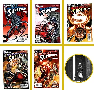 Buy SUPERBOY #1 To #5, New 52, DC Comics, Job Lot, 2011 • 24.99£