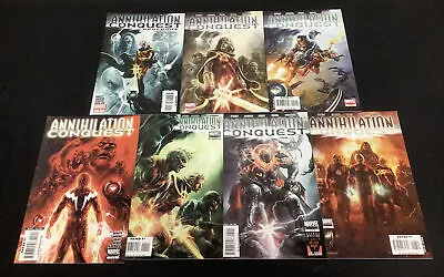 Buy Annihilation Conquest  1-6 & Prologue Comic Lot, 2007 Marvel • 51.77£