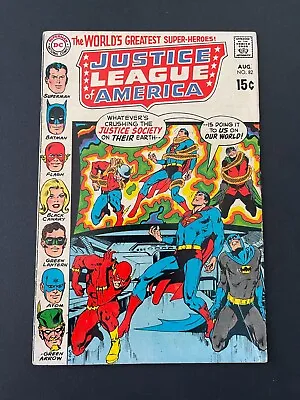 Buy Justice League Of America #82 - 1st App Golden Age Batma (DC, 1970) Fine- • 10.52£