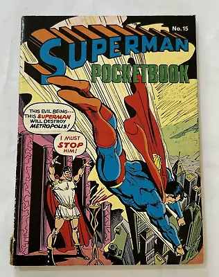 Buy SUPERMAN POCKET BOOK #15 Egmont Publishing 1980 • 7.50£