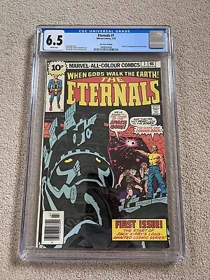 Buy The Eternals #1 CGC 6.5 1st Appearance Key 1973 Jack Kirby Uk Price Variant • 69.99£