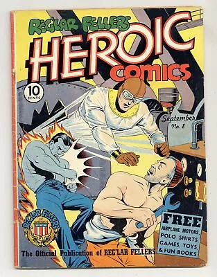 Buy Heroic Comics #8 GD/VG 3.0 1941 • 267.16£