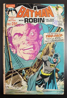 Buy Batman #234 DC Comics 1971 1st Silver Age Two-Face, Neal Adams G+ • 90£