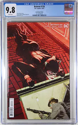 Buy Batman #126 (ryan Sook 1:100 Ratio Variant) Comic ~ Cgc Graded 9.8 Nm/m • 182.28£