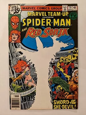 Buy Marvel Team-up #79, Spider-man & Red Sonja, Marvel, March 1979 • 16.77£