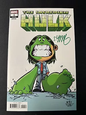 Buy Incredible Hulk #1 SignedSkottie Young 2023 NM • 35.58£