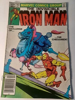 Buy Iron Man #163 FN Newsstand Marvel Comics C250 • 2.24£