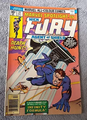 Buy Marvel Spotlight Volume 1 #31 Nick Fury 1976 • 15£