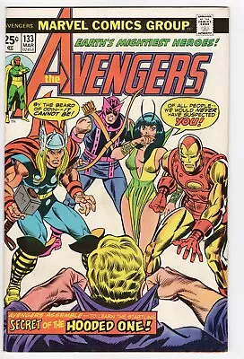 Buy The Avengers #133 March 1974 - FN+ - Sal Buscema Art • 10.41£