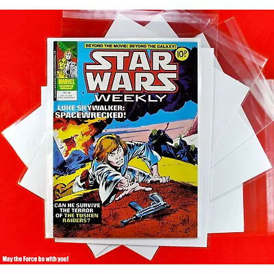 Buy Star Wars Weekly # 34    1 Marvel Comic Bag And Board 27 9 78 UK 1978 (British) • 14.99£