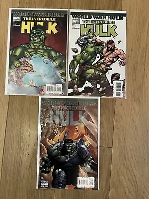 Buy Incredible Hulk #106-108 VFN/NM- *WORLD WAR HULK* • 9.99£