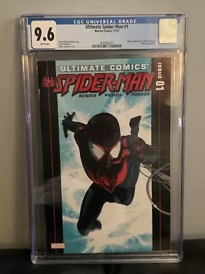 Buy Ultimate Comics Spider-man  1 Miles Morales CGC 9.6 • 174.99£