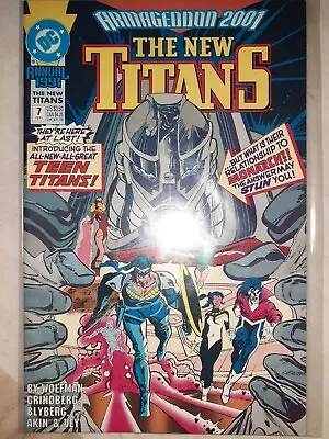 Buy New Teen Titans Annual 7 1991 Dc Comics  • 4.10£