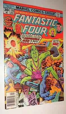 Buy Fantastic Four #176 Impossible Man Perez Classic High Grade Nm 9.4 White Pages • 31.48£