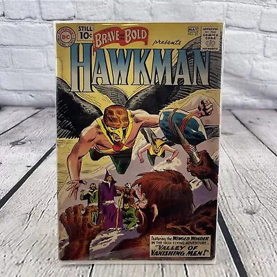 Buy Brave And The Bold 35   1961 2nd Silver Age Hawkman! Kubert Art! Great Condition • 55.33£
